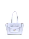 Coccinelle Double Bit Shoulder Bag In White