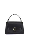 Coccinelle Medium C-me Handbag In Black