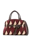 Coccinelle Small Sabine Tote Bag In Brown