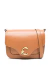 Coccinelle Mini Bag  Woman Color Leather In Marrone