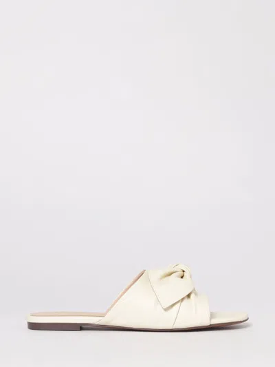 Coccinelle Heeled Sandal  Woman Color Pearl In White