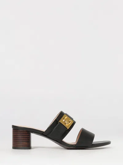 Coccinelle Heeled Sandal Woman Color Black In Multi