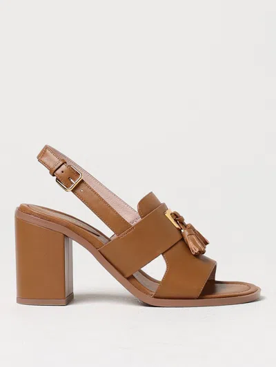 Coccinelle Heeled Sandals  Woman In Leather