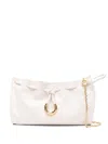 Coccinelle 'isabela' Crossbody Bag In White Leather In White