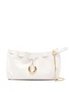 Coccinelle 'isabela' Crossbody Bag In White Leather In White