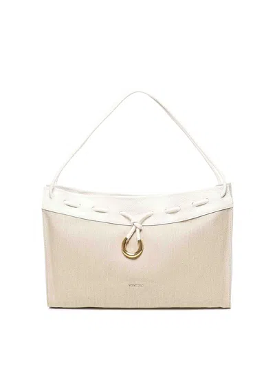 Coccinelle Isabela Shoulder Bag In White