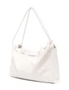 Coccinelle 'isabela' Tote Bag In White Leather In White