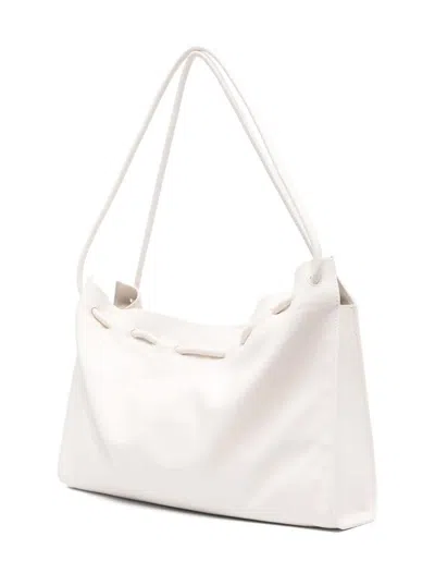 Coccinelle 'isabela' Tote Bag In White Leather