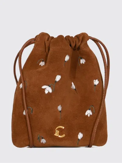 Coccinelle Key Chain Woman In Brown