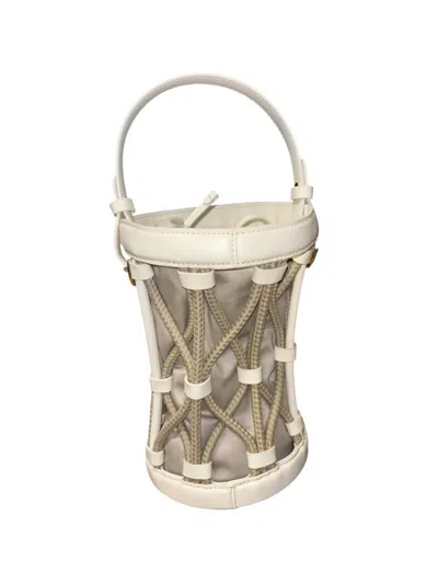 Coccinelle Koi Woven Bucket Bag In Pattern