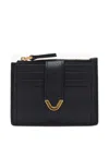 Coccinelle Ladybugs Dew Card Holder In Black