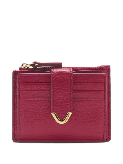 Coccinelle Ladybugs Dew Card Holder In Pink