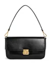 Coccinelle Large C-me Lock Shoulder Bag In Black