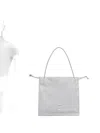 Coccinelle Large Dulse Embossed-logo Tote Bag In White