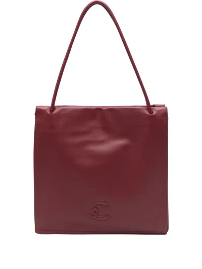 Coccinelle Large Dulse Tote Bag In Red
