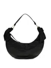 Coccinelle Furoshiki Shoulder Bag Adjustable Strap In Black