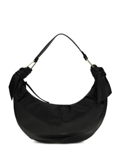 COCCINELLE LARGE FUROSHIKI KNOTTED SHOULDER BAG