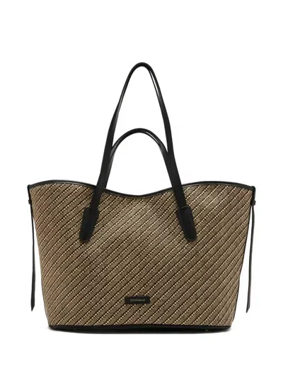 Coccinelle Large Never Without Bag Tote Bag In Black