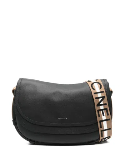 Coccinelle Large Raquel Crossbody Bag In Nero
