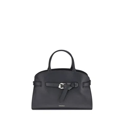 Coccinelle Large Sabine Handbag In Black