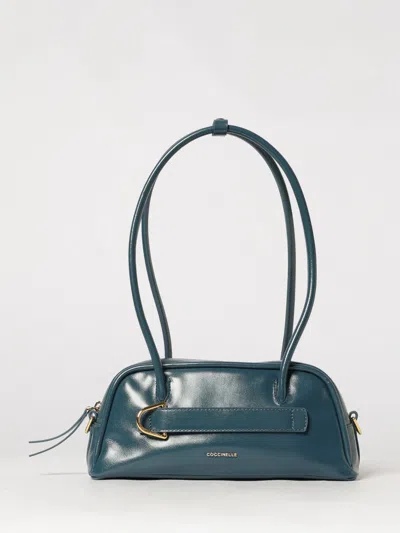 Coccinelle Shoulder Bag Woman Color Blue