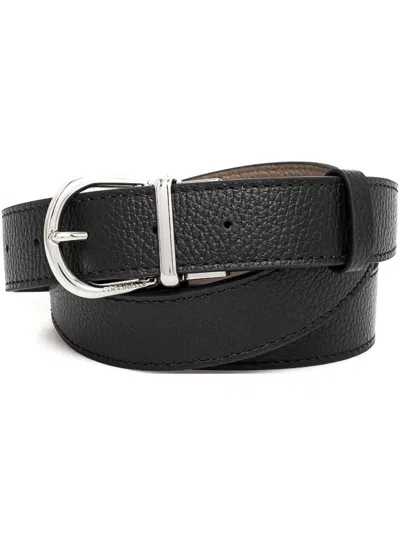 Coccinelle Leather Belt In Black