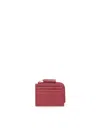 Coccinelle Zip Cardholder Wallet In Pink