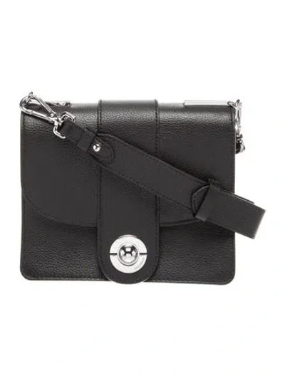 Pre-owned Coccinelle Leather Crossbody Bag In Black