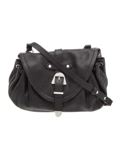 Pre-owned Coccinelle Leather Crossbody Bag In Black