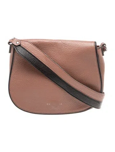 Pre-owned Coccinelle Leather Crossbody Bag In Brown