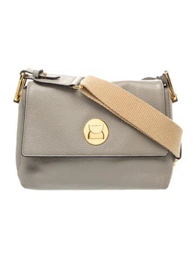 Pre-owned Coccinelle Leather Crossbody Bag In Gray