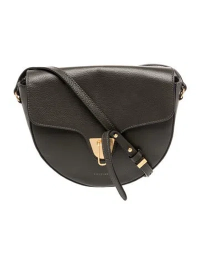 Pre-owned Coccinelle Leather Crossbody Bag In Green