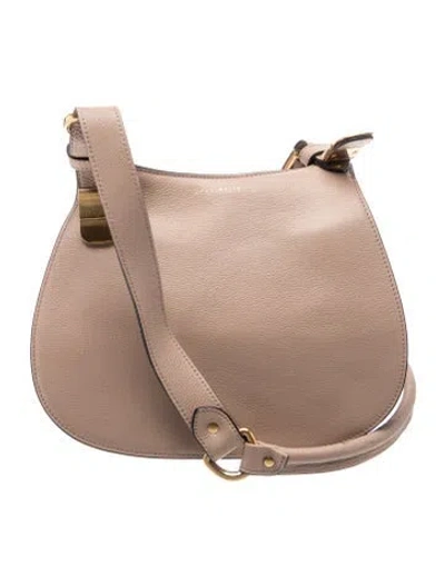 Pre-owned Coccinelle Leather Crossbody Bag In Neutrals