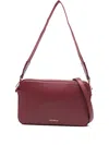 Coccinelle Leather Crossbody Bag In Red