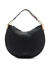 Coccinelle Sunup Medium Hobo Bag In Black