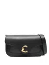 Coccinelle C-me Medium Shoulder Bag In Black