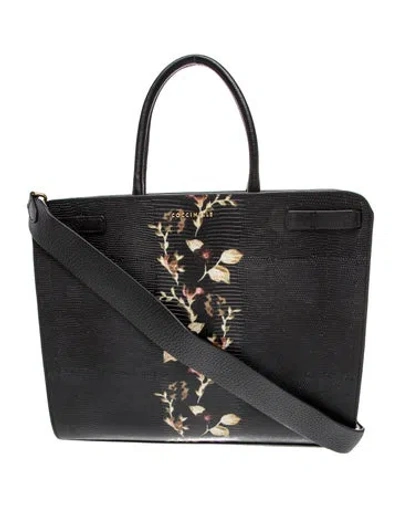 Pre-owned Coccinelle Leather Shoulder Bag In Black