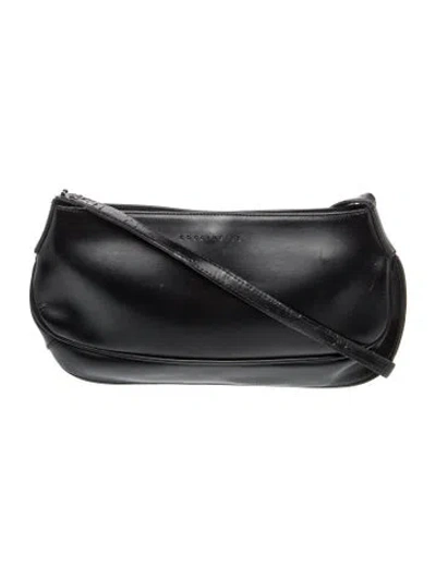 Pre-owned Coccinelle Leather Shoulder Bag In Black