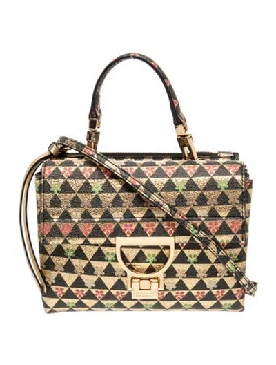 Pre-owned Coccinelle Leather Shoulder Bag In Neutral