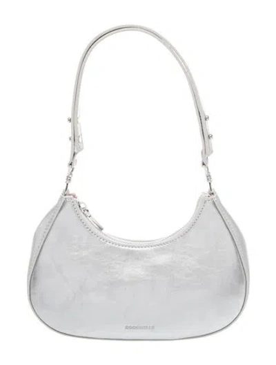 Pre-owned Coccinelle Leather Shoulder Bag In White