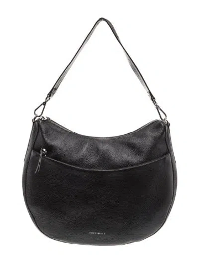 Pre-owned Coccinelle Leather Top Handle Bag In Black