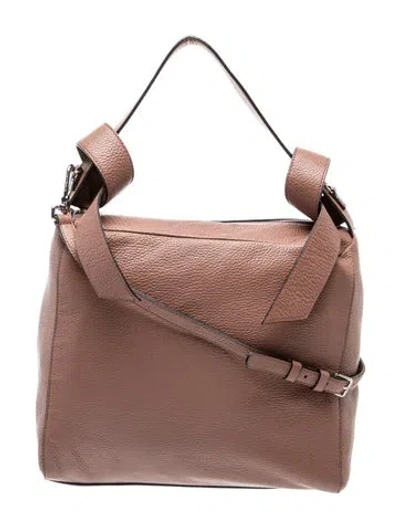 Pre-owned Coccinelle Leather Top Handle Bag In Brown