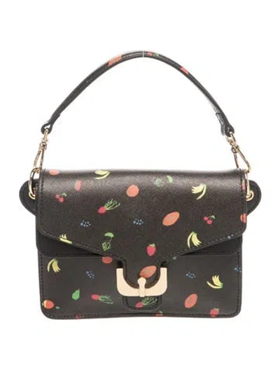 Pre-owned Coccinelle Leather Top Handle Bag In Grey
