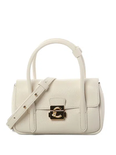 Coccinelle Leather Tote Bag In Black