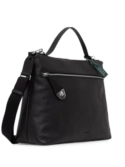 Coccinelle Leather Tote Bag In Black
