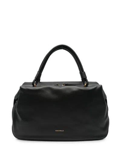 Coccinelle Leather Tote Bag In Pattern