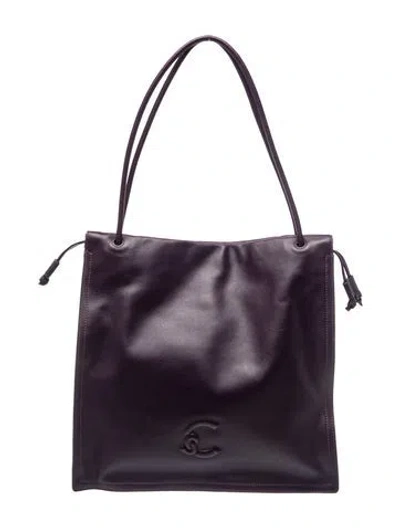 Pre-owned Coccinelle Leather Tote In Black