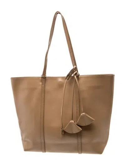 Pre-owned Coccinelle Leather Tote In Brown