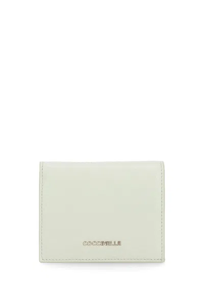 Coccinelle Leather Wallet In Green
