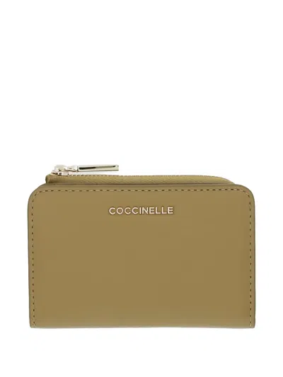 Coccinelle Leather Wallet In Neutral